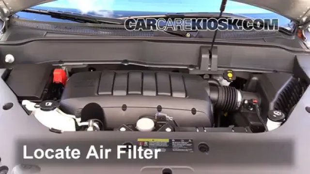 2014 Buick Enclave 3.6L V6 Filtro de aire (motor) Cambio